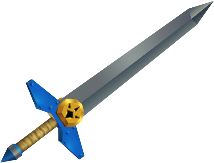 Oot3d Biggoron's Sword Model Nintendo 3ds, Legend Of - Biggoron Sword Png (692x600), Png Download