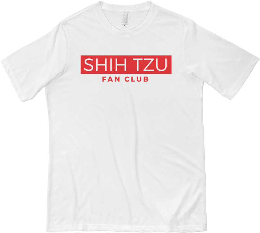 Shih Tzu Fan Club - Active Shirt (1000x1000), Png Download