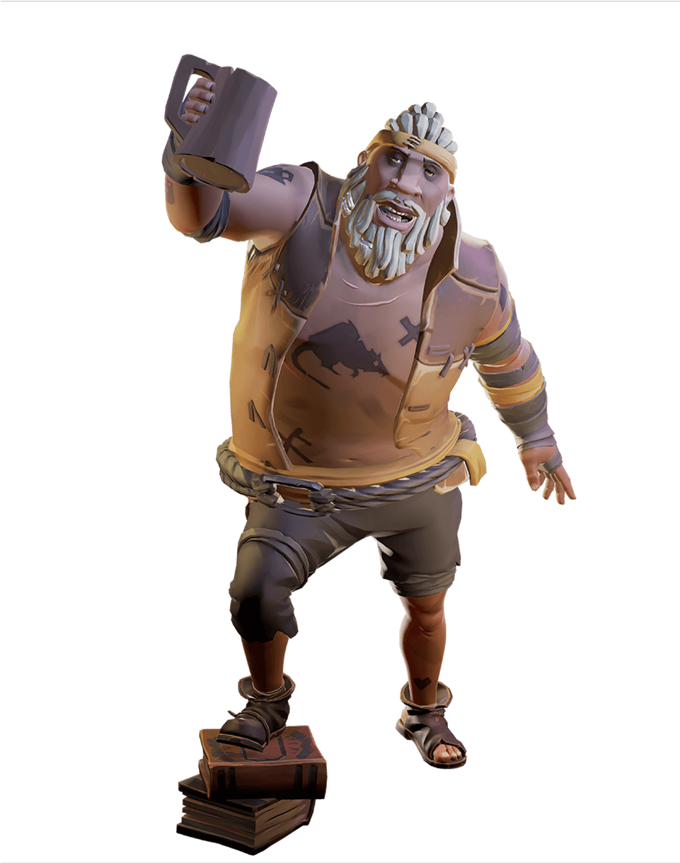 Sea Of Thieves - Figurine (960x1300), Png Download