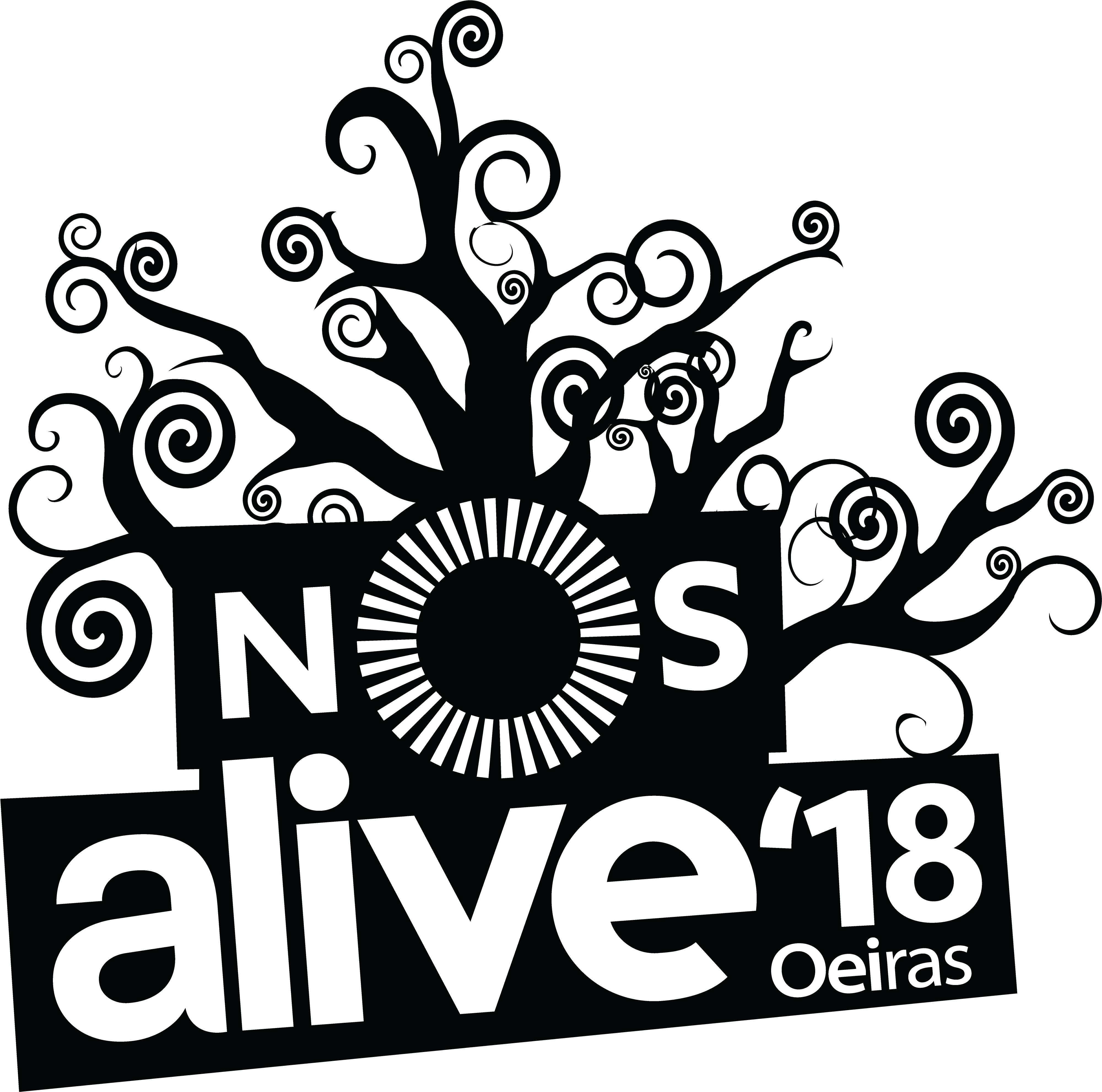 Comedy Stage At Nos Alive - Nos Alive 2019 Logo (4267x4267), Png Download