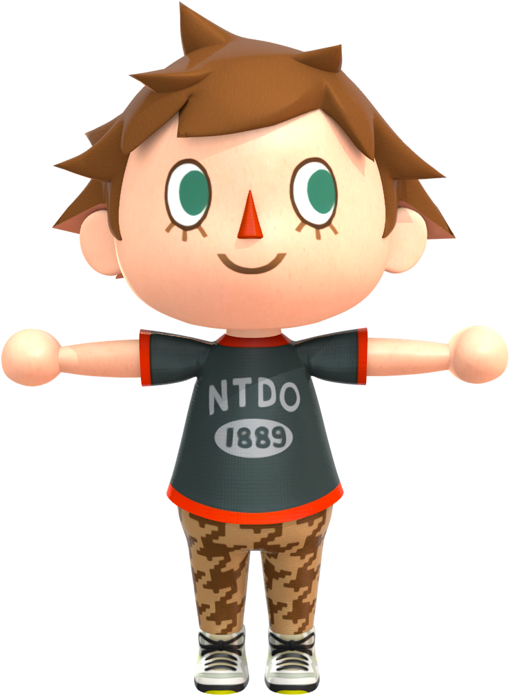 Matthew Foxwell On Twitter - Mario Kart 8 Villager Boy (1080x1080), Png Download