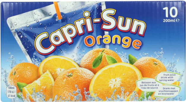 Capri Sun Orange (660x660), Png Download