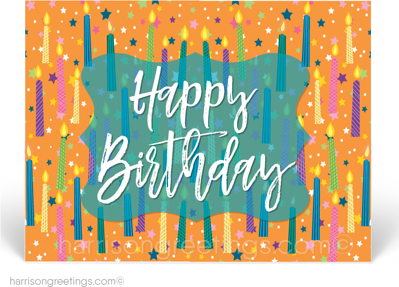 Happy Birthday Postcards For Customers - Christmas Card (810x648), Png Download