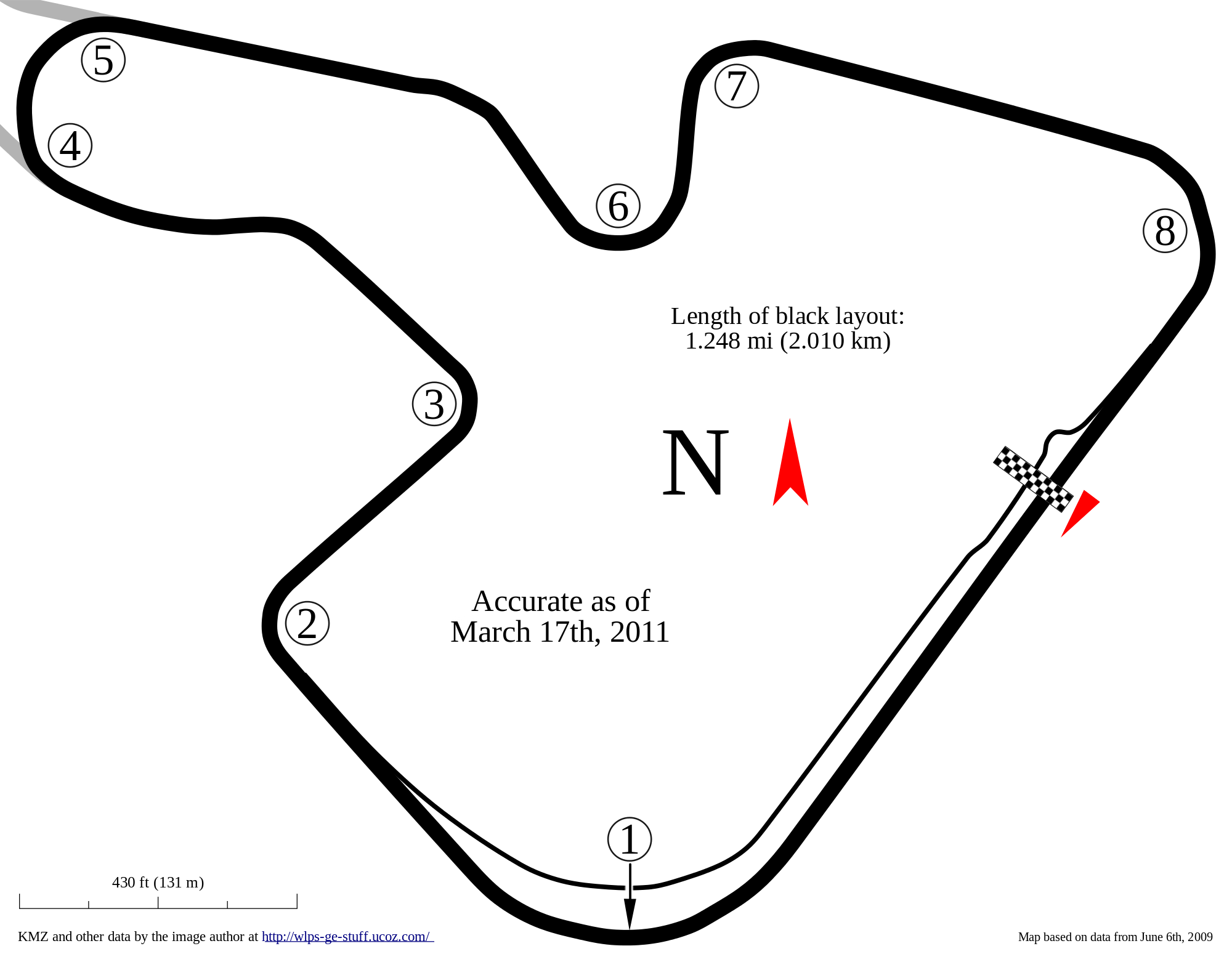 2000 X 1562 5 - Maps Of Race Tracks (2000x1562), Png Download