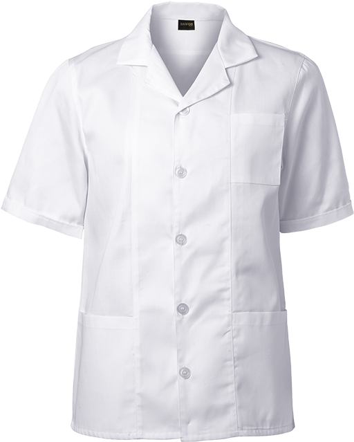Multifunctional Short Sleeve Lab Coat - Active Shirt (700x700), Png Download