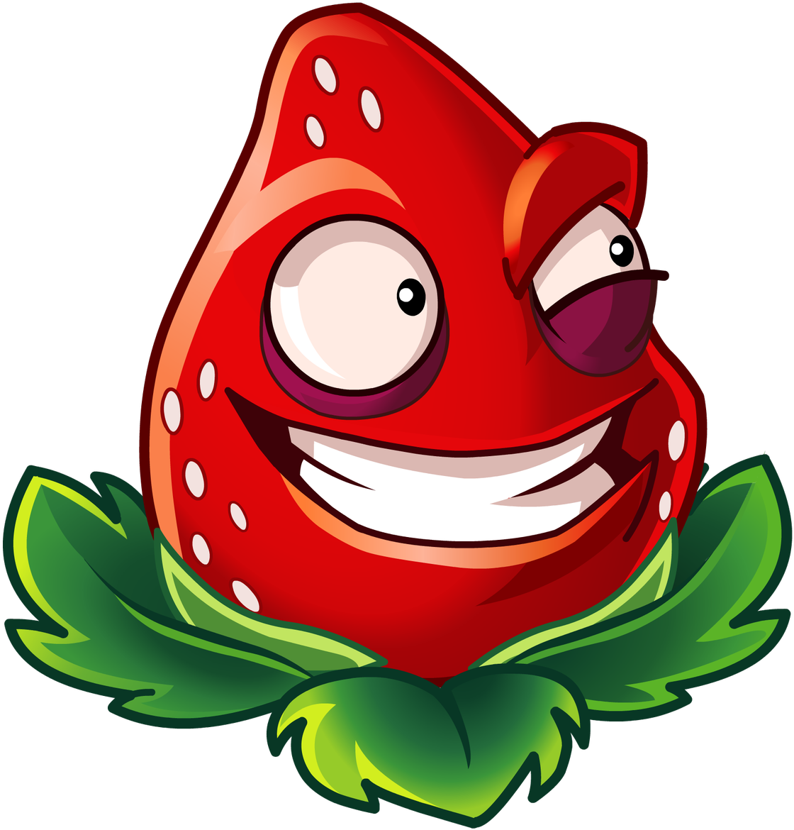 Растения против зомби 2 клубника. Strawburst PVZ 2. Растения против зомби 2 растения. Plants vs Zombies 2 клубника.