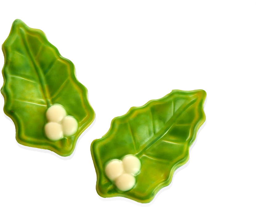 Leaves With Mistletoes - Snow Peas (1024x1024), Png Download