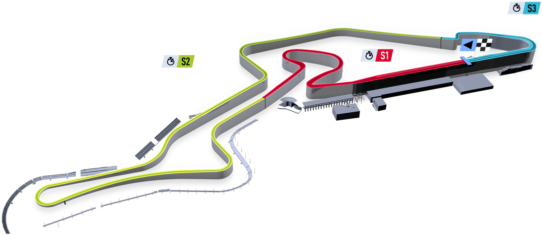Eifelwald-gp Orig - Circuito Nurburgring Gp (1100x550), Png Download
