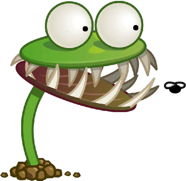Venus Fly Trap Plants Vs Zombies - Plant Vs Zombies Flytrap (616x599), Png Download