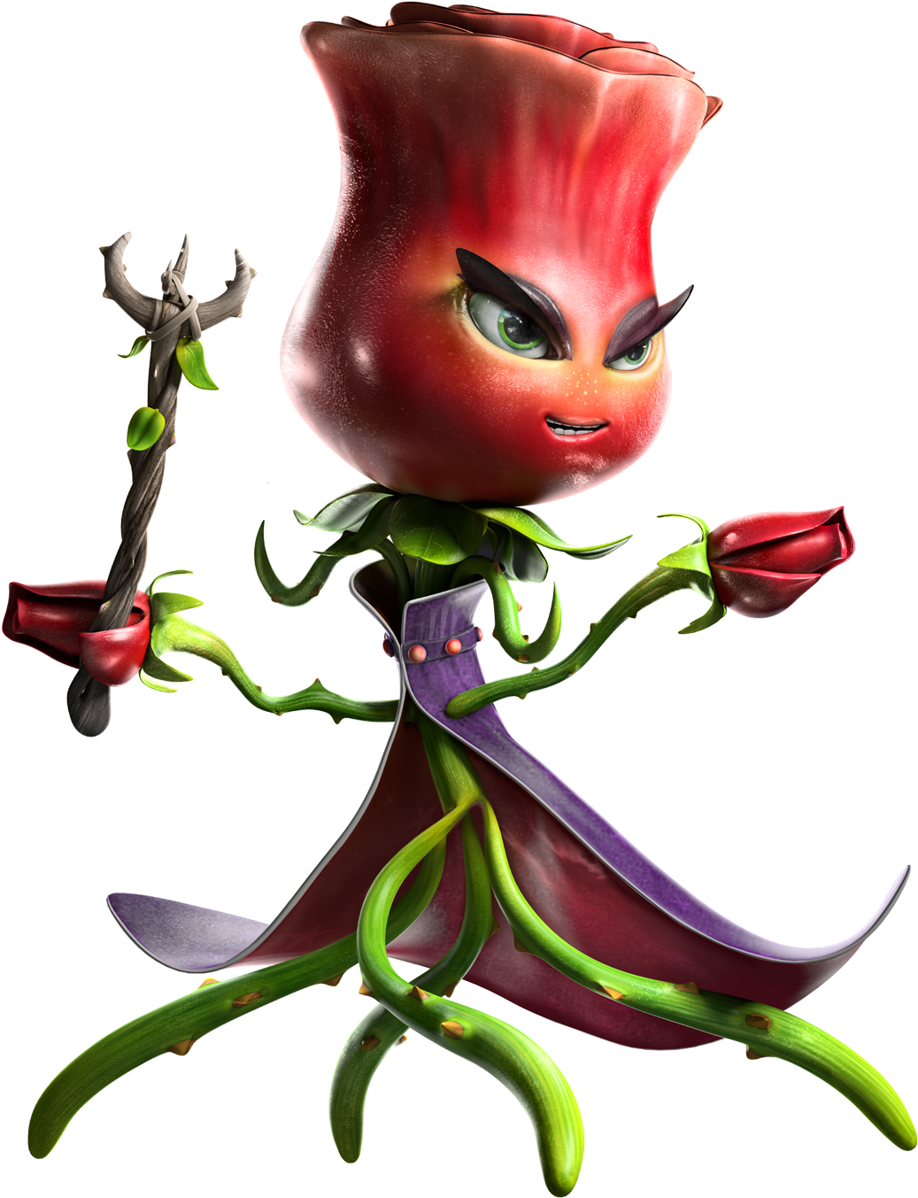 Gw2 Concept Art - Rosa Pvz Gw2 (2000x2341), Png Download