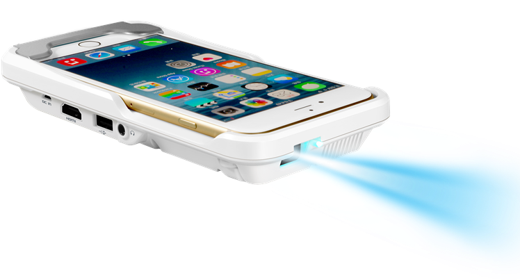 Pico Portable Projector - Data Show Projector Phone (800x600), Png Download