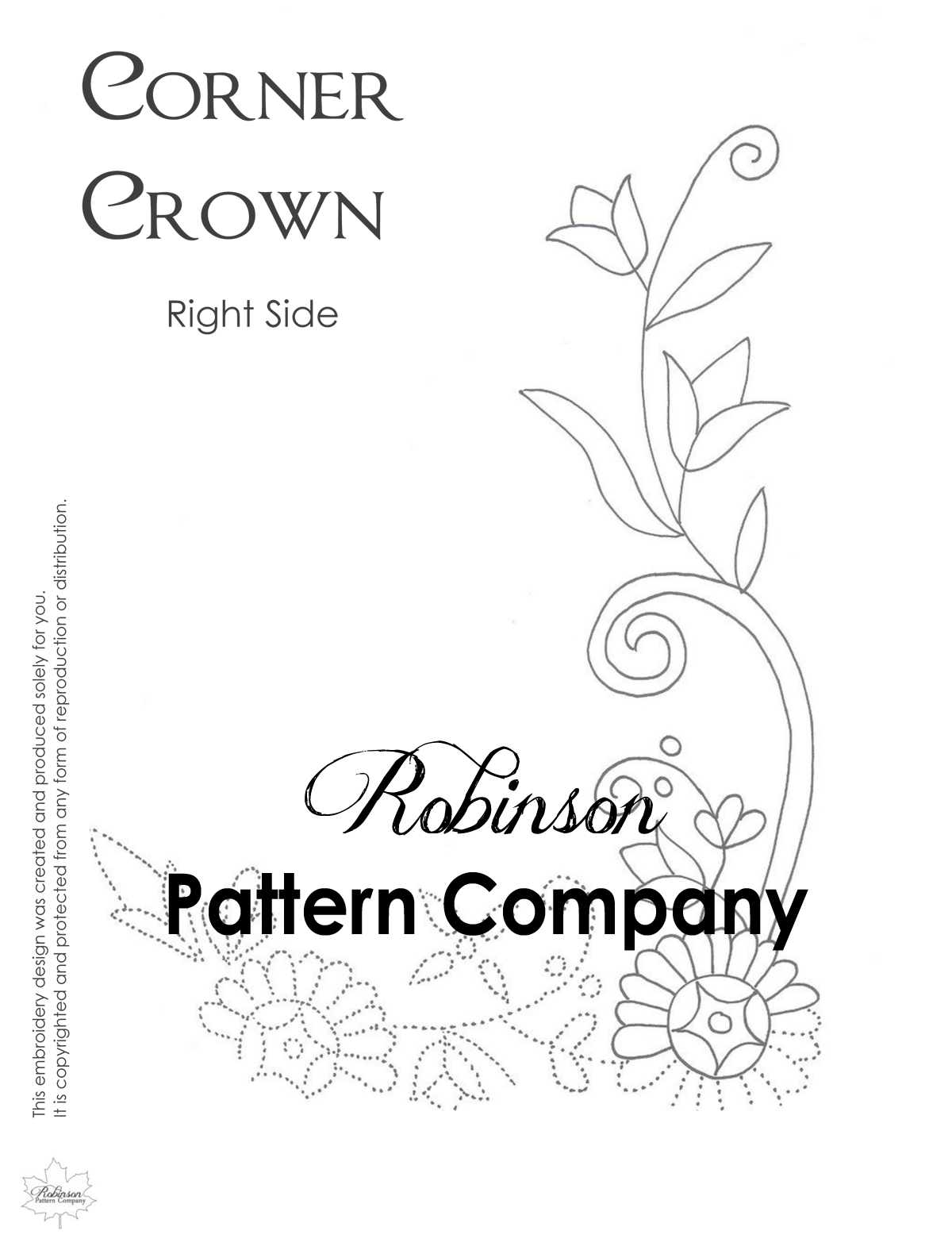 Robinson Pattern Company - Line Art (1200x1575), Png Download