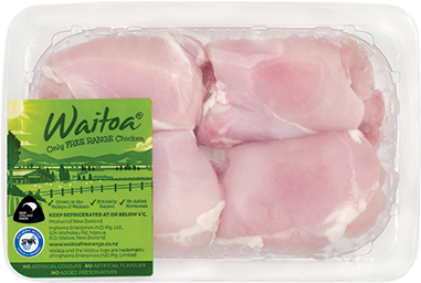 Chicken Thigh Fillets - Boneless Skinless Chicken Thighs (380x285), Png Download