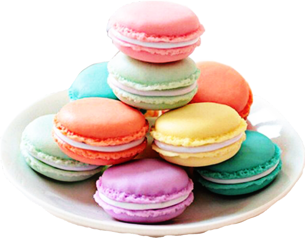 Marshmallows Sticker - Френски Макарони (1024x801), Png Download