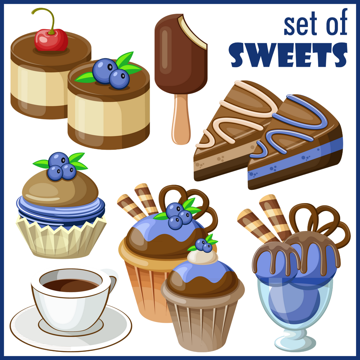 Dessert (1200x1200), Png Download