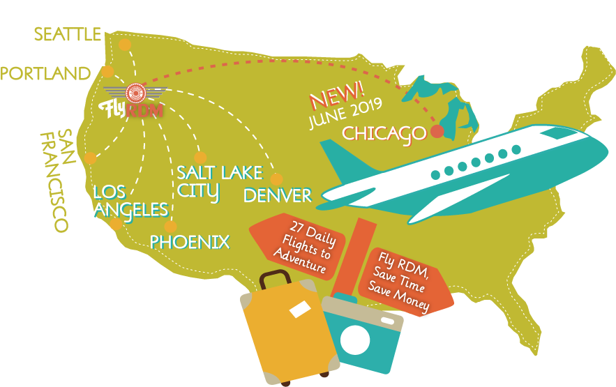 Airlines & Destination Cities - Graphic Design (935x586), Png Download