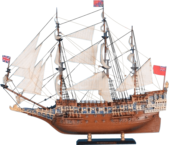 36 Inch Sovereign Of The Sea Model Ship - Sovereign Of The Seas Flag (561x561), Png Download