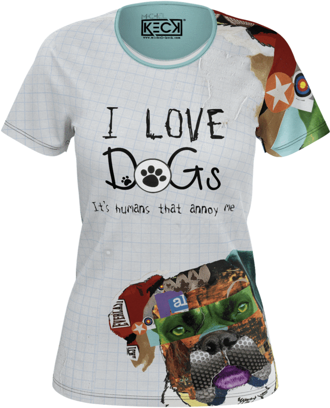 I Love Dogs - Funny Dog T Shirts For Humans (1024x1024), Png Download