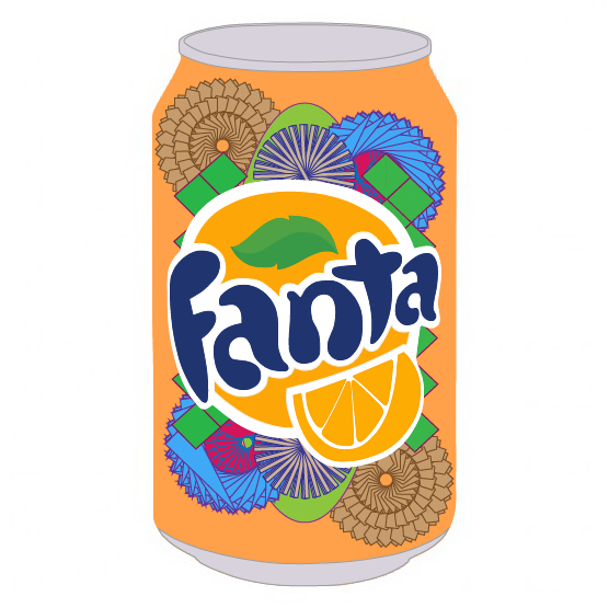 Fanta-4 - Fanta (556x555), Png Download