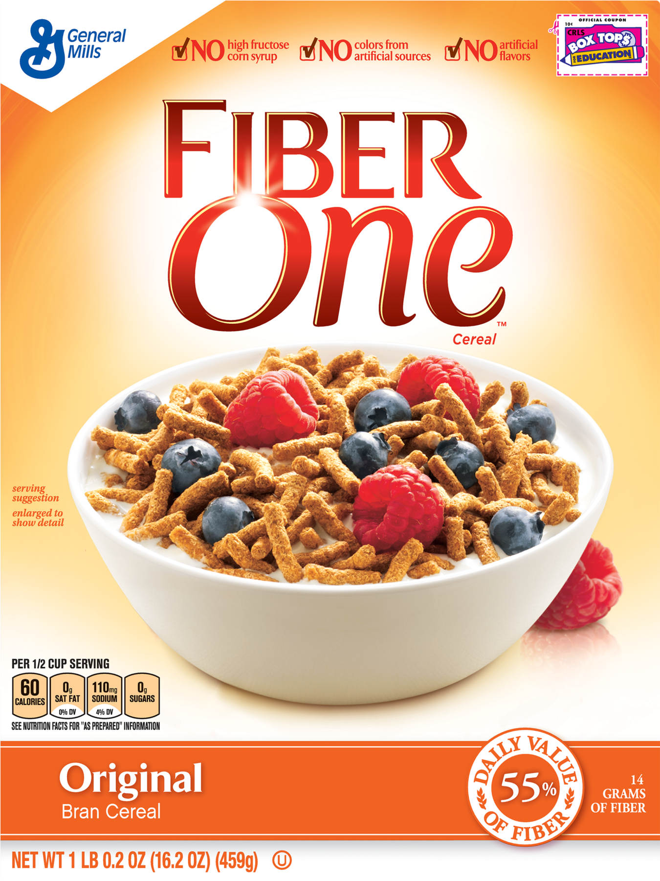 fiber one cereal nutrition facts