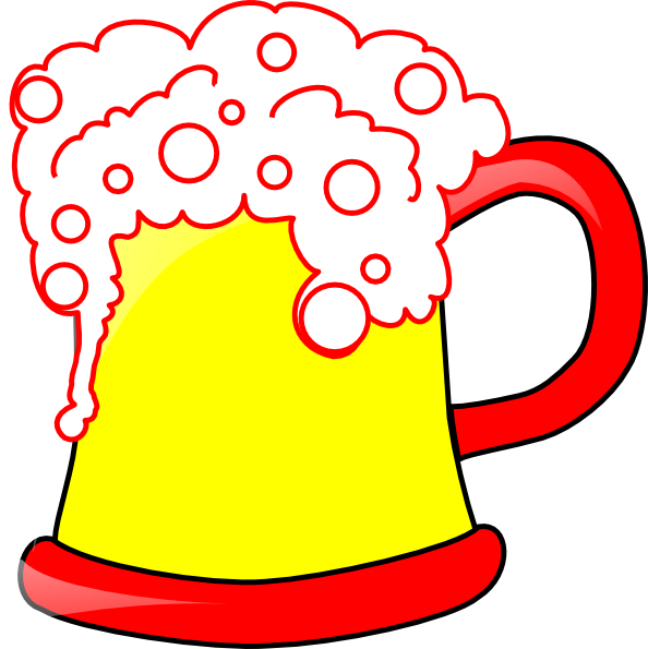 German Beer Stein Clipart (594x595), Png Download