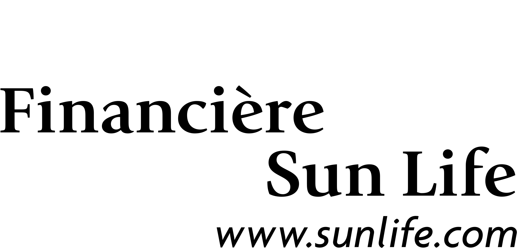 Financiere Sun Life Logo Black And White - Sun Life Financial (2400x2400), Png Download