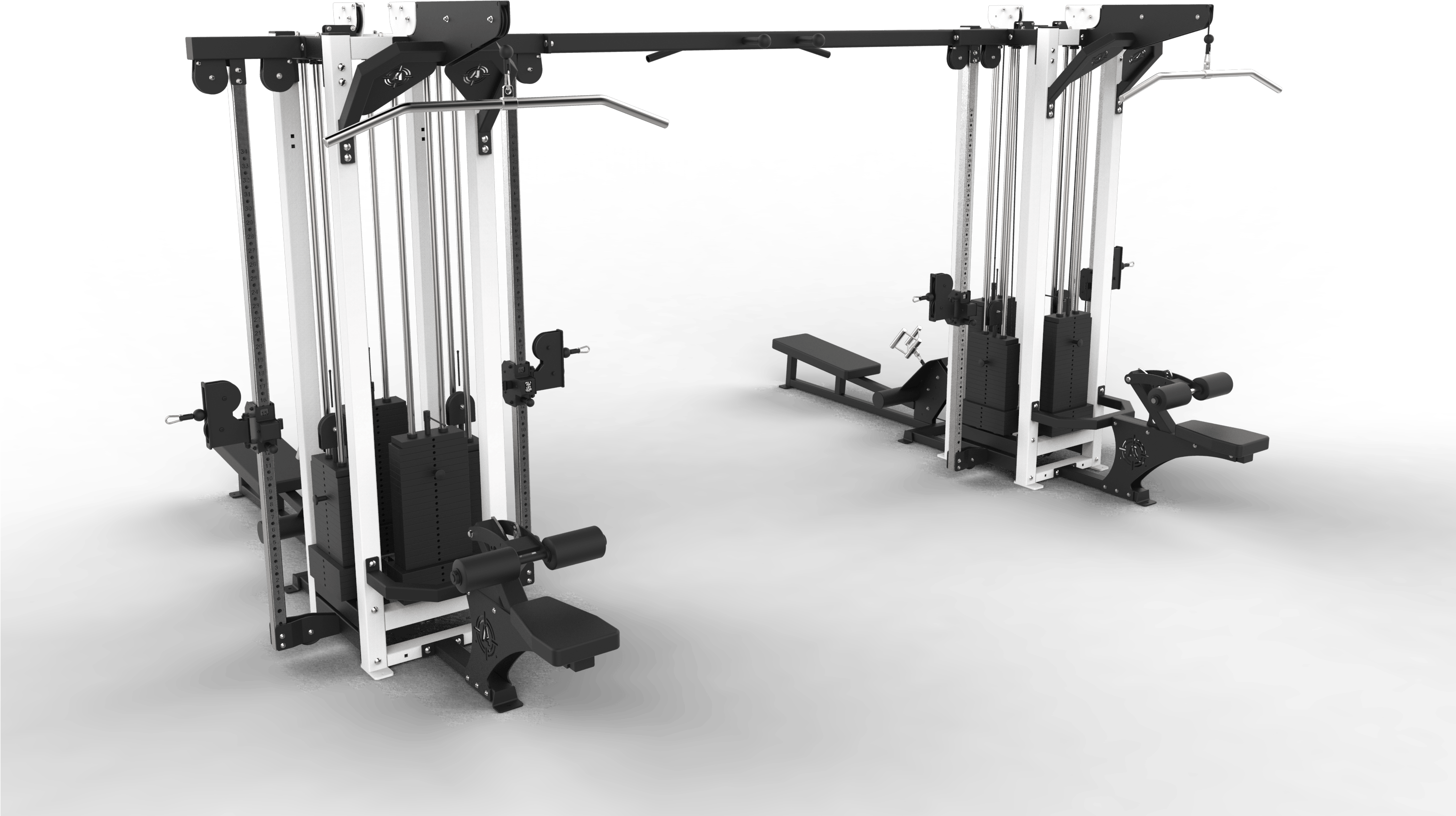 Arsenal Strength Basic Trainer - Arsenal Strength 8 Station (3000x1943), Png Download