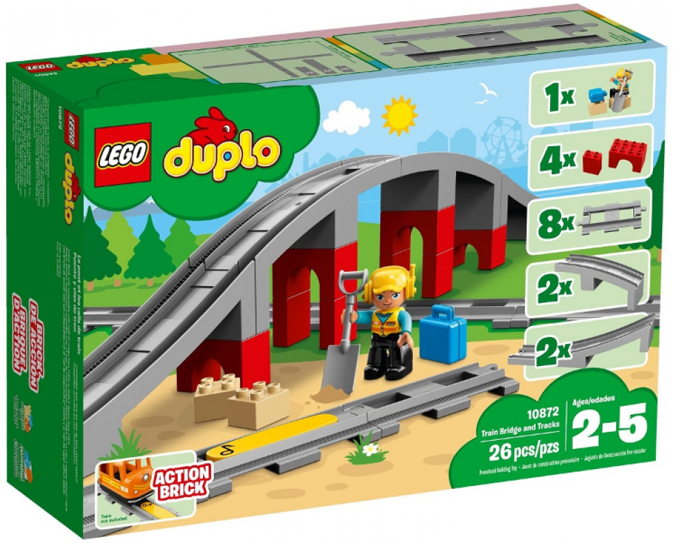 10872 1 - Lego Duplo Train Set 2018 (980x980), Png Download
