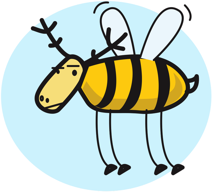 Philipp Krenn On Twitter - Honeybee (1200x649), Png Download