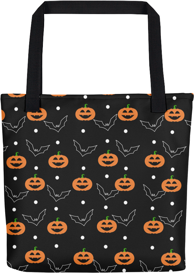 Halloween Tote Bag - Aesthetic Tote Bag Design (1000x1000), Png Download