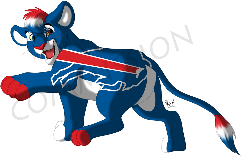 Red, White, Blue - Buffalo Bills (997x646), Png Download