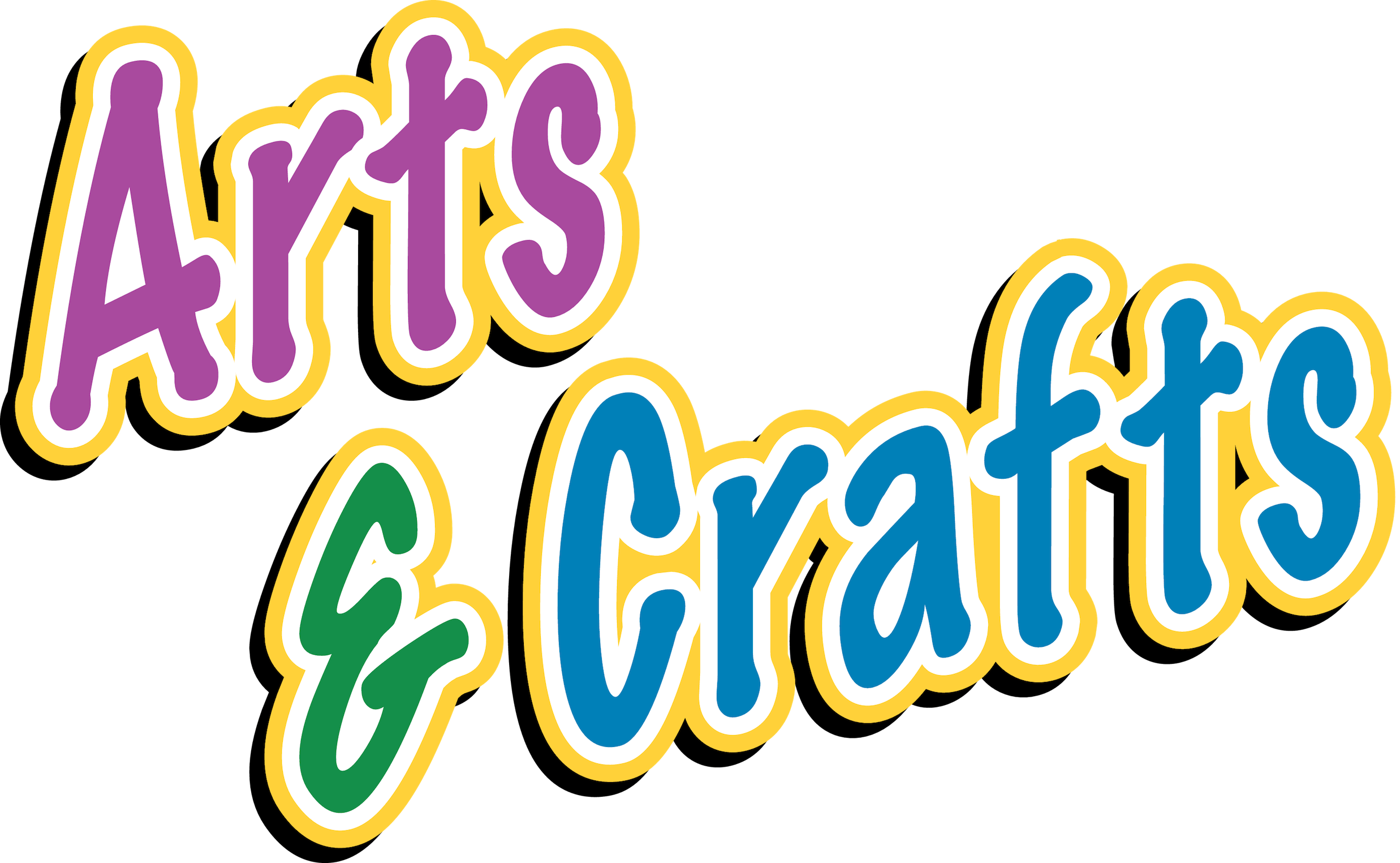 Area Artisans And Crafters Will Be Presenting Many - Art And Craft Words (2475x1525), Png Download