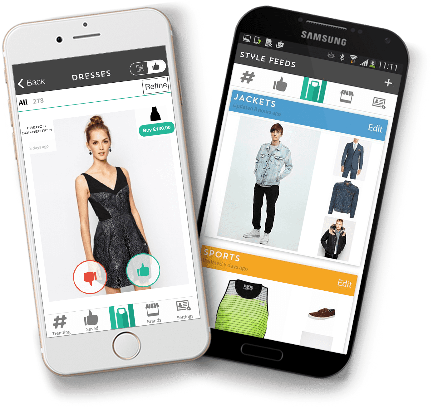App Of The Week Mallzee - Smartphone (1522x1348), Png Download