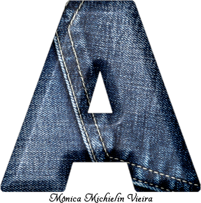 Alfabeto De Jeans Png (800x800), Png Download