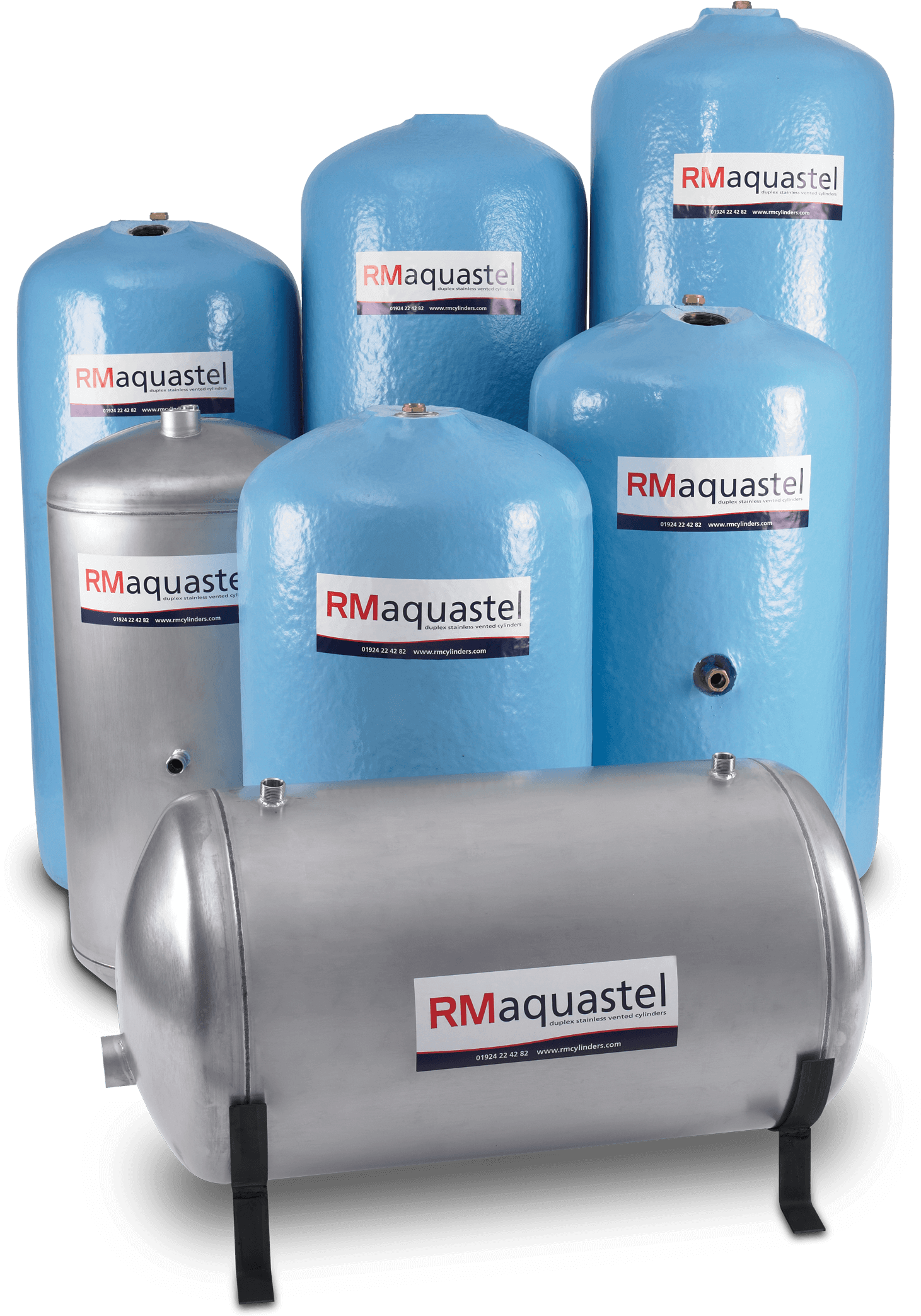 Horizontal Direct Vented Cylinders (1473x2090), Png Download