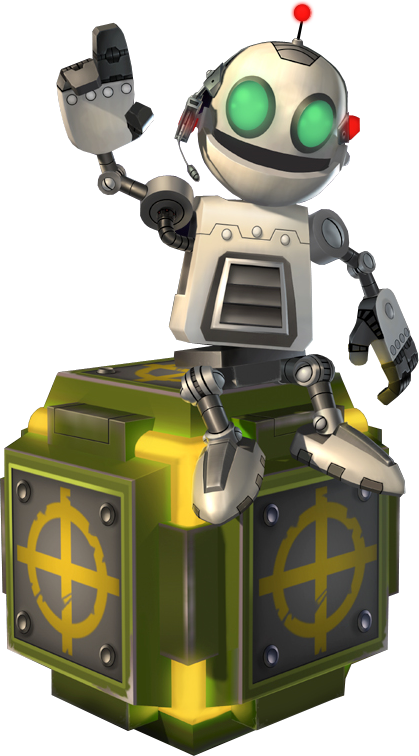 Fiche De Clank - Ratchet Gladiator (419x756), Png Download