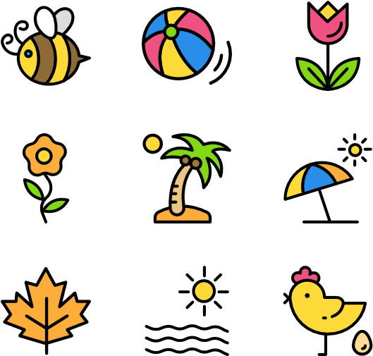 Seasons (600x564), Png Download