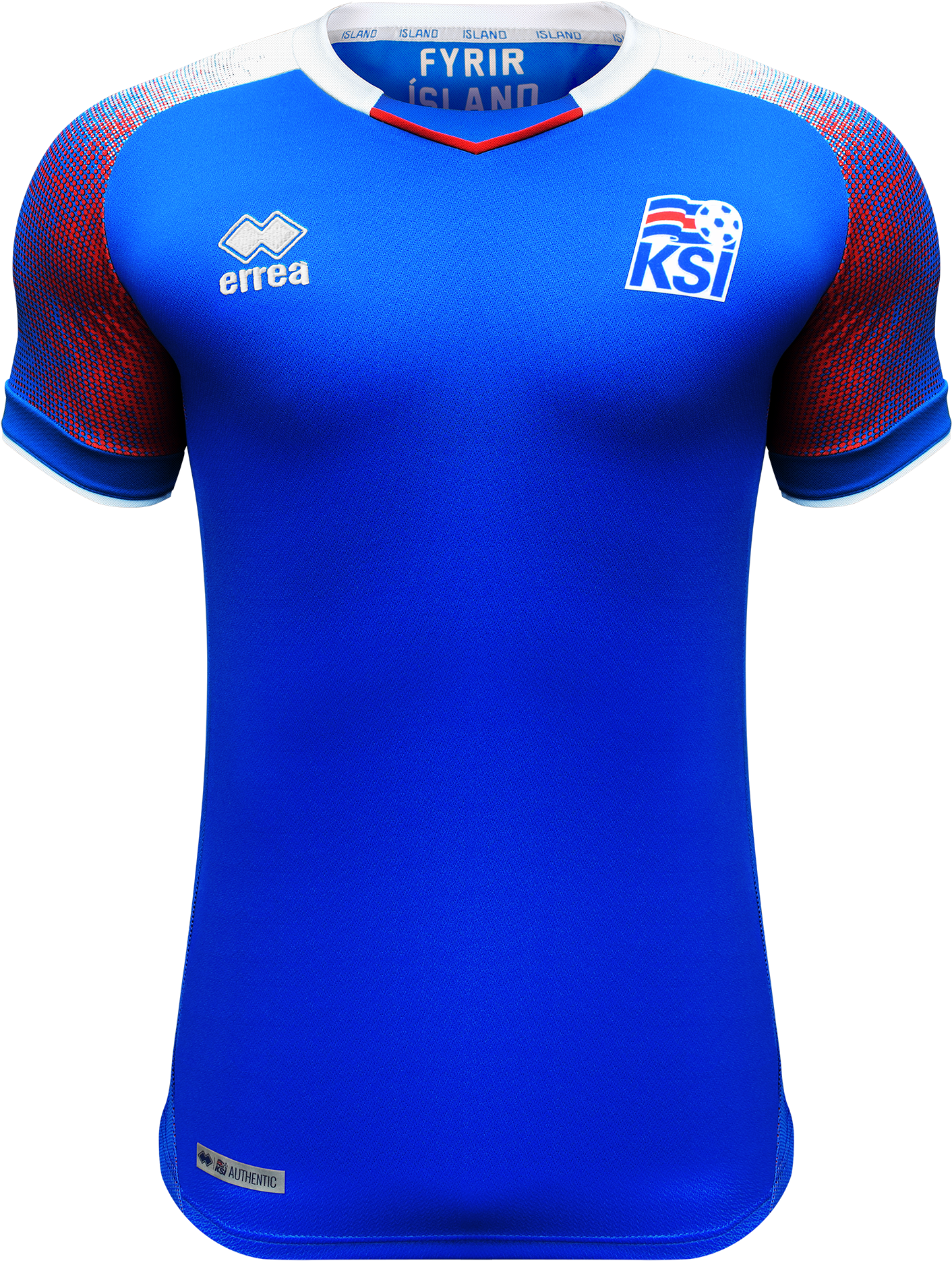 Iceland National Team 2018 Jersey - Iceland World Cup Kit (1873x2362), Png Download
