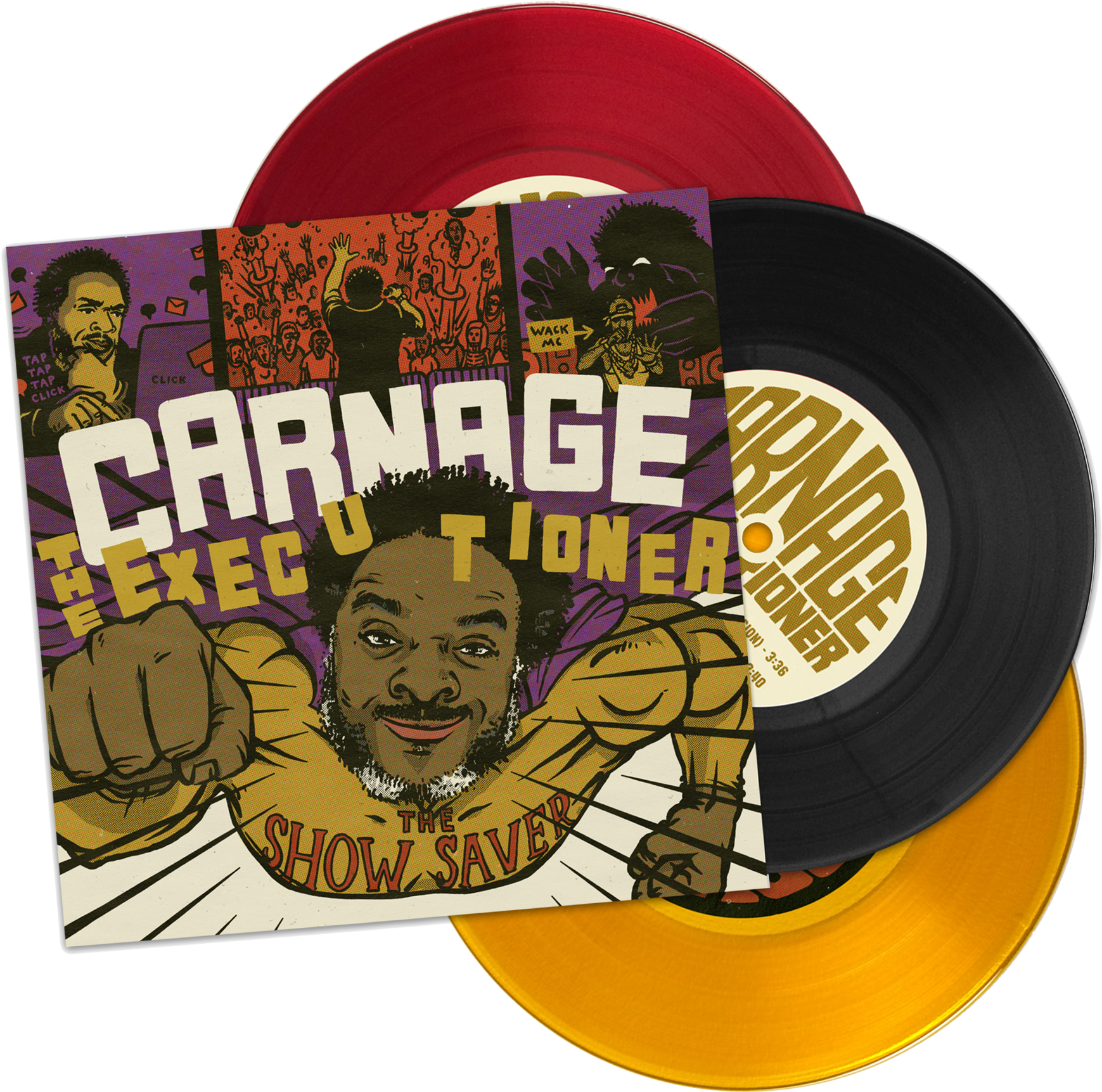 The Show Saver Vinyls - Carnage The Executioner (1800x1800), Png Download