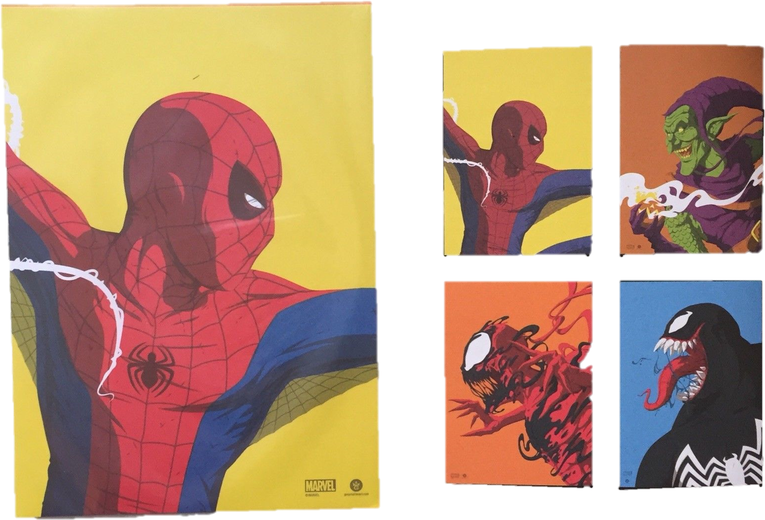 Loot Crate Exclusive Spiderman, Green Goblin, Venom - Spider-man (1600x1338), Png Download
