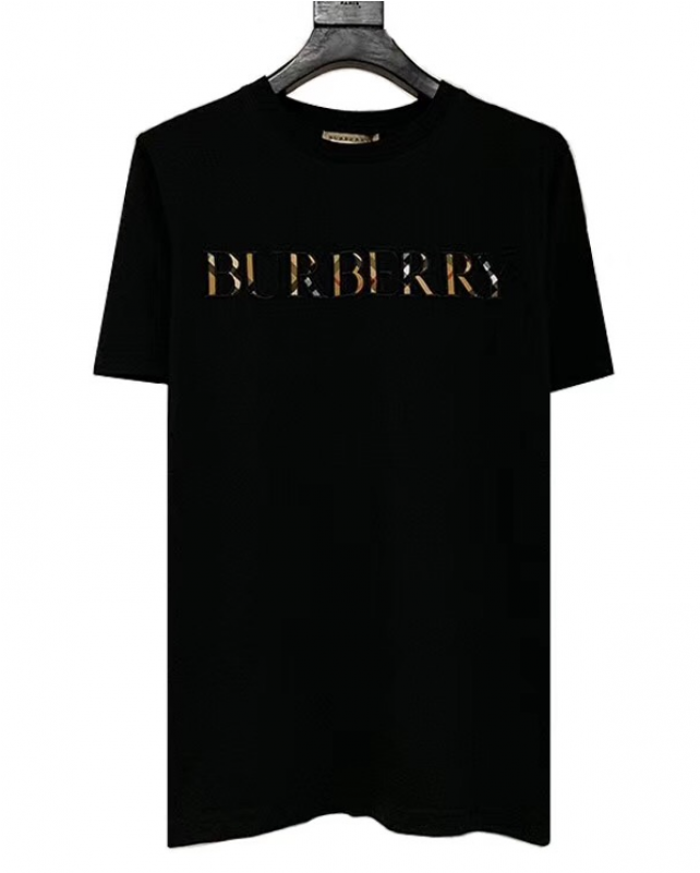 Burberry Check Logo Cotton T-shirt - Active Shirt (800x800), Png Download
