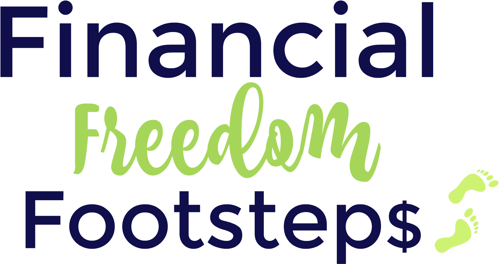 Financial Freedom Footsteps - Calligraphy (2000x1200), Png Download