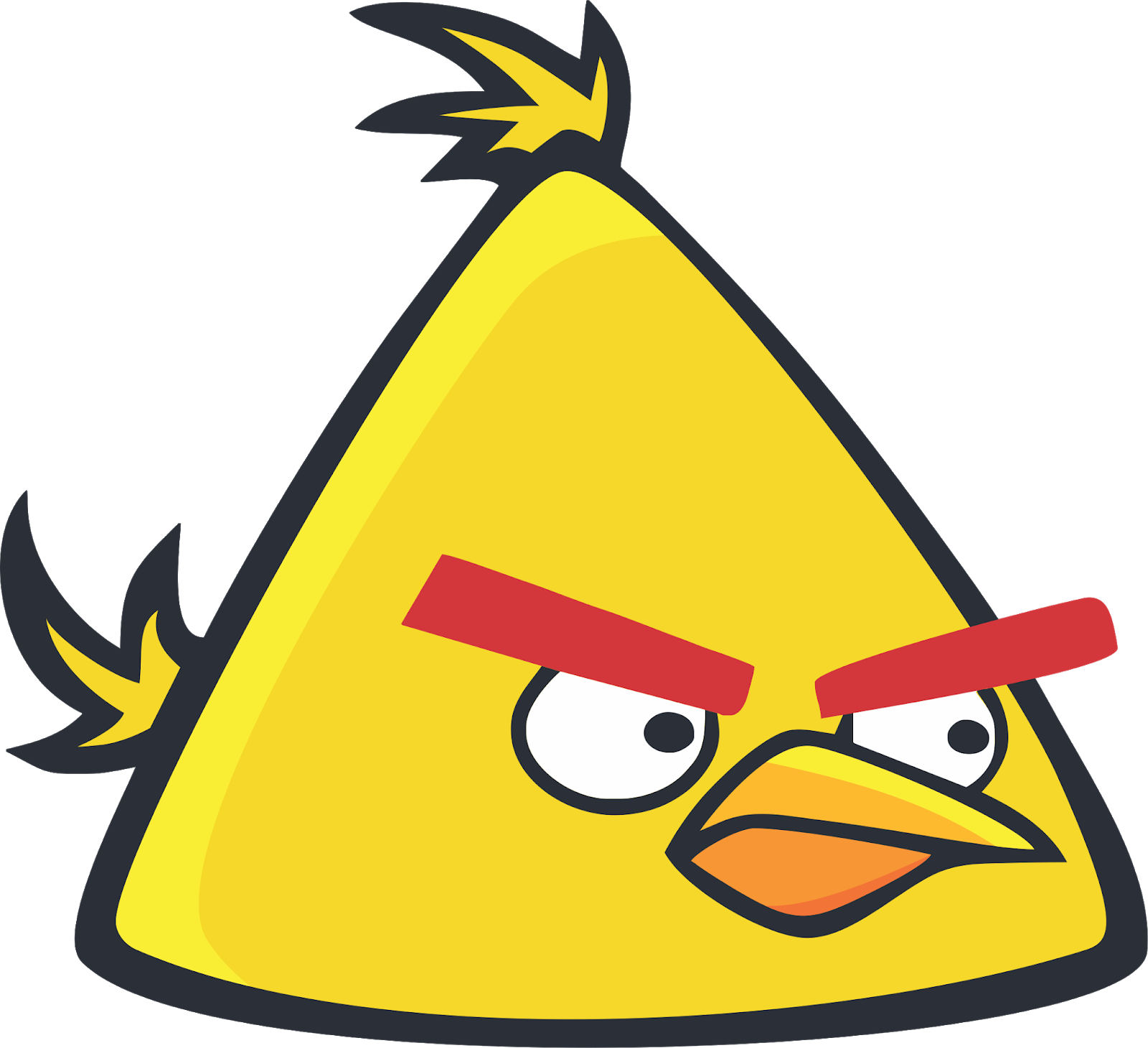 Angry Birds, Angrybirds, Angrybird Cartoon, Cartoon, - Angry Birds No Background (1600x1461), Png Download