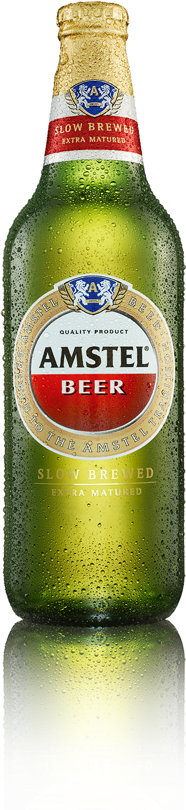 Amstel Beer Bottle 500ml - Amstel Beer Bottle Png (1500x1996), Png Download