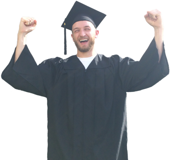 That's Why We've Helped Thousands Of Students Like - Academic Dress (600x534), Png Download