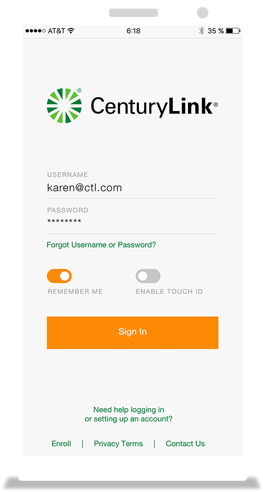 Mobile - Centurylink (536x1040), Png Download