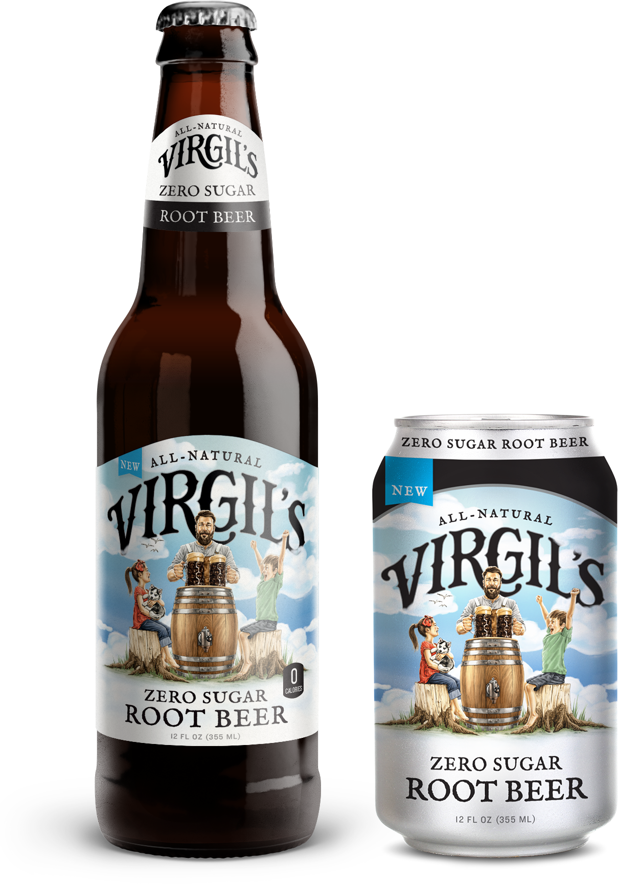 Virgil's Zero Sugar (1351x1753), Png Download