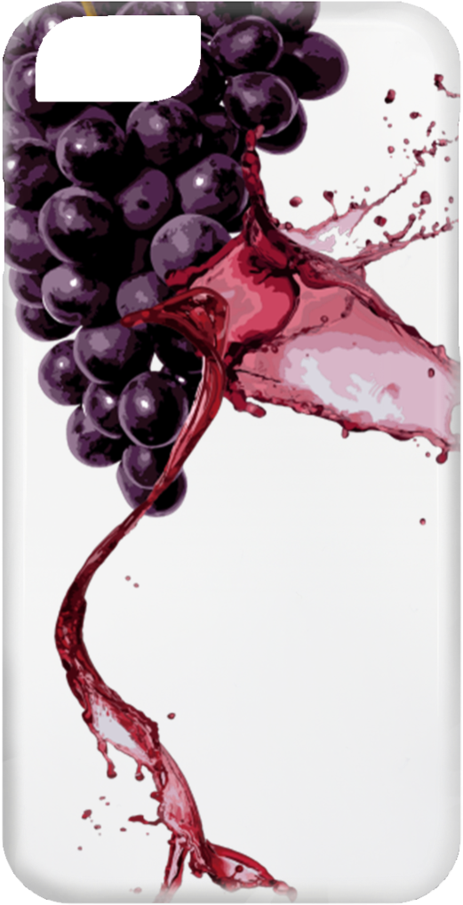 Wine Splash Iphone Case - Duhat Clipart (1060x1060), Png Download