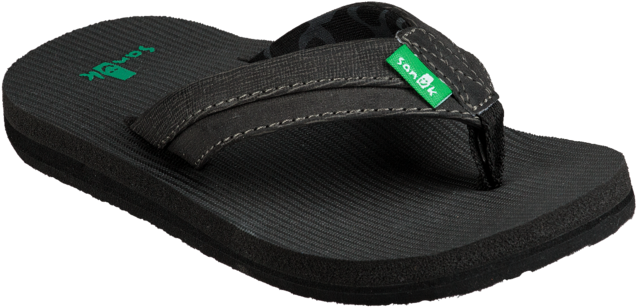 Black - Black - Black - Black - Flip-flops (720x570), Png Download