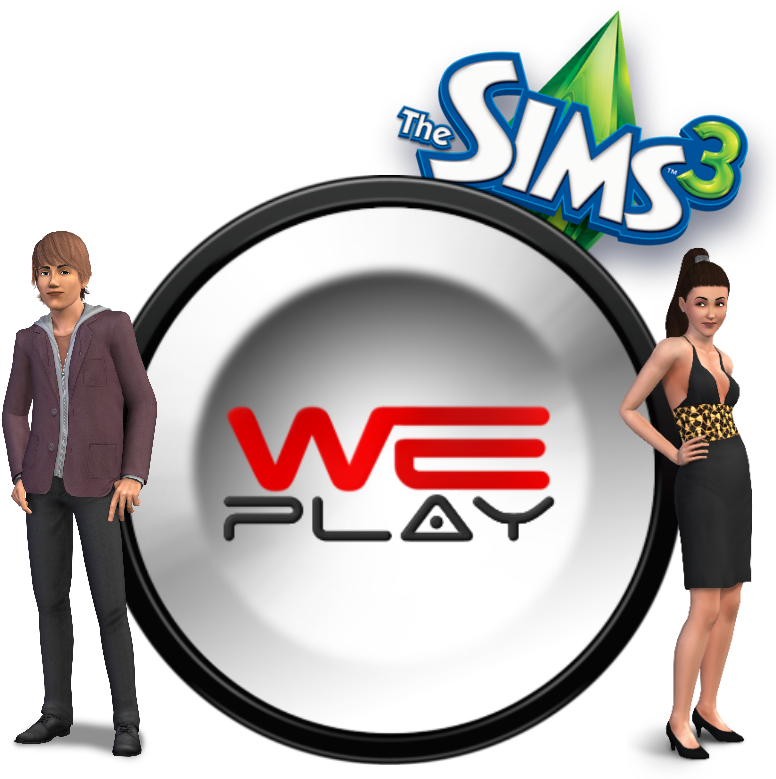 Download We Play Games Sims 3 Stiker - Company PNG Image with No ...